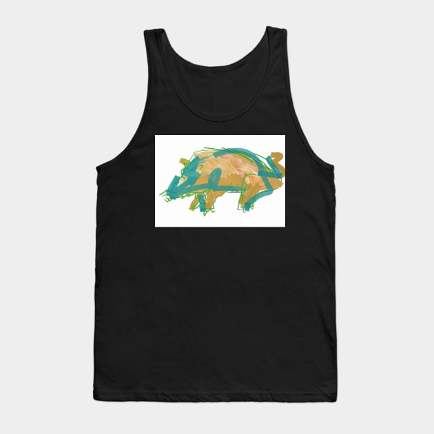 Zwijn Tank Top by Anigroove